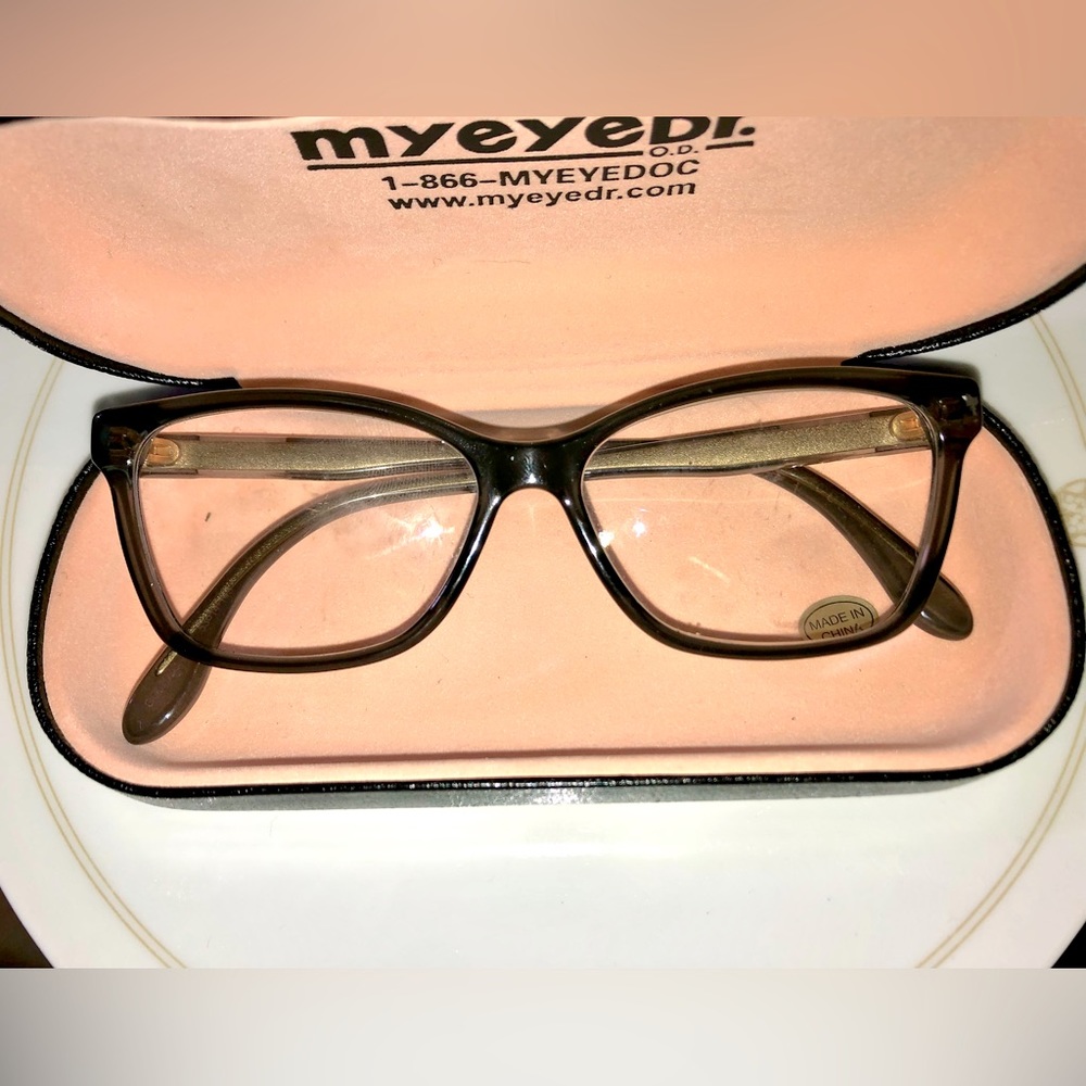 rX Gucci glasses in tortoiseshell unisex